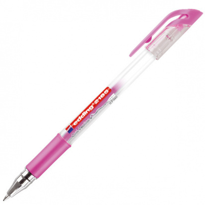 Ручка гелевая "2185" розовый металлик 0.7мм